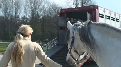 Op de vrachtwagen El Blanco